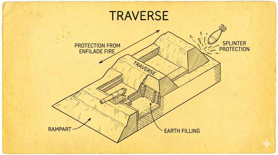 Top-down diagram of Traverse